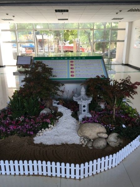 林建工学院举办花卉栽培与景观小品实训成果展