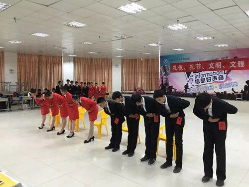 中职教育学院城轨交通服务礼仪之仪态展示技能